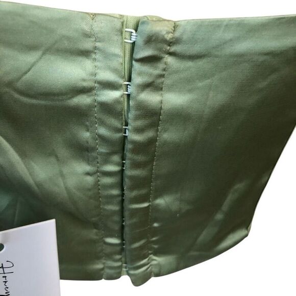 Salty Honey&Stardust Collection Grn Satin Corset S M Mermaid, Ballet, Coquette - Picture 6 of 15